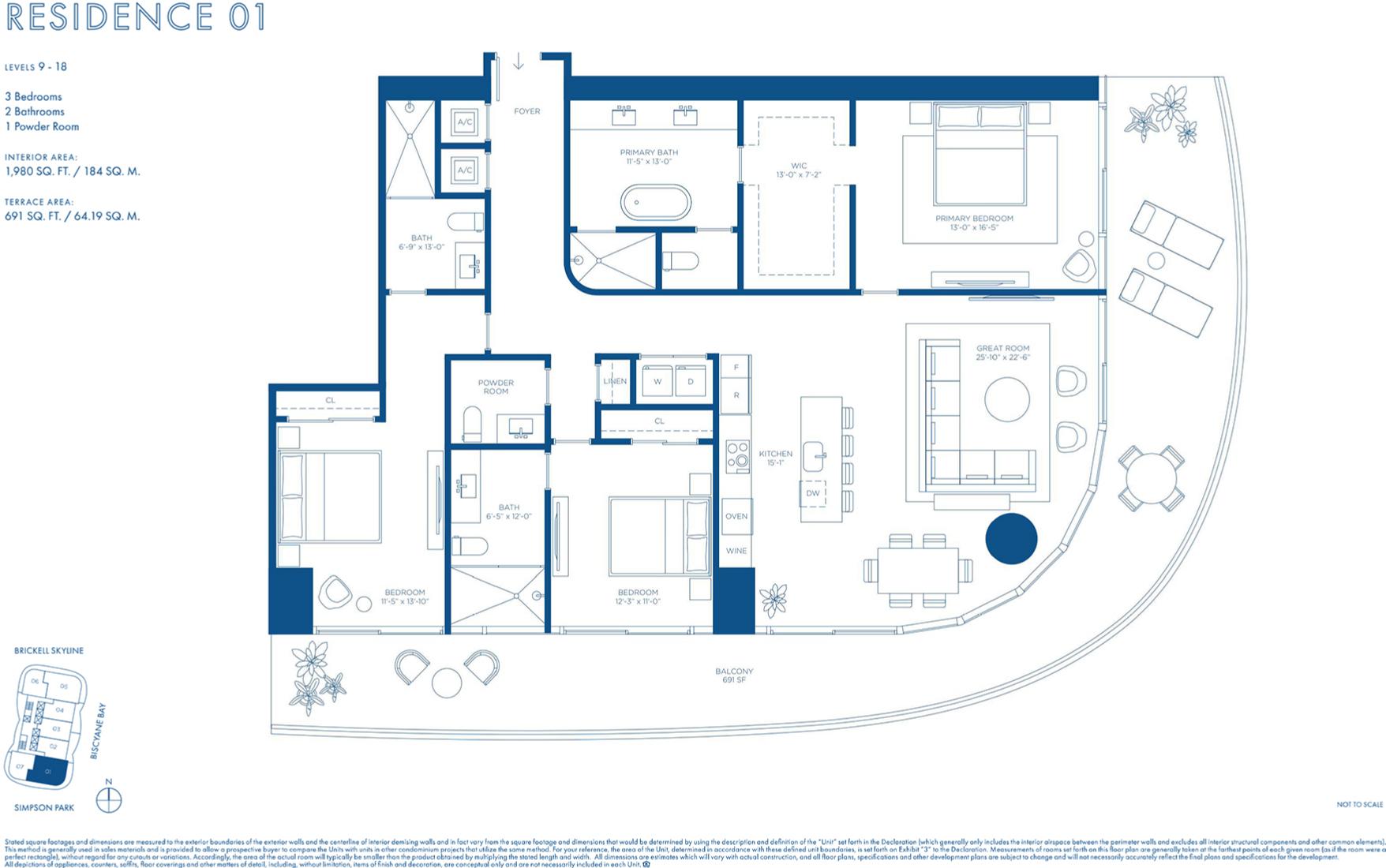 02-Floor-Plans-Cipriani-Residence-01-A