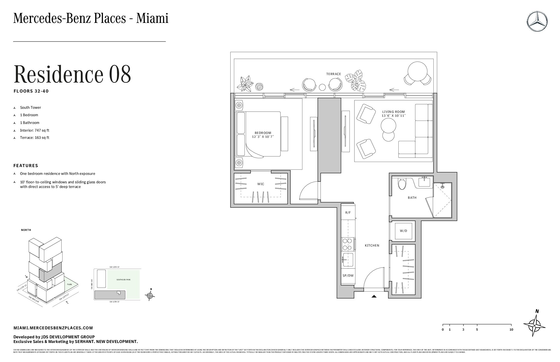 MBPM - 1 BD - Residence 08 - Levels 32-40 - S-T1